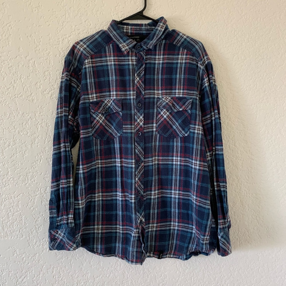 Flannel button shirt